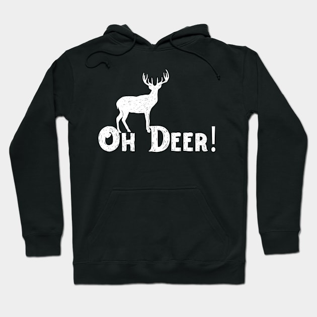 Oh Deer! Hoodie by rodmendonca